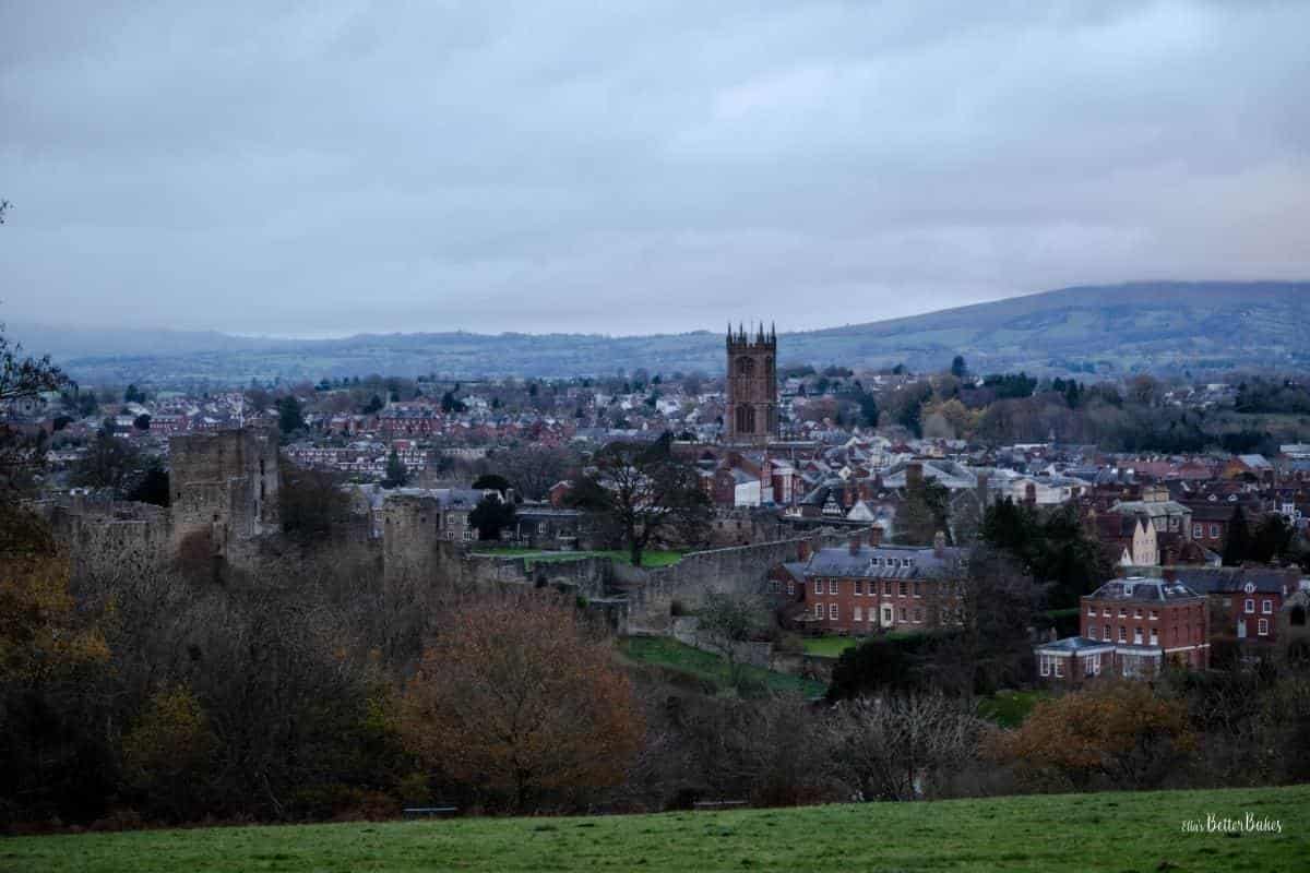 Ludlow view over town 