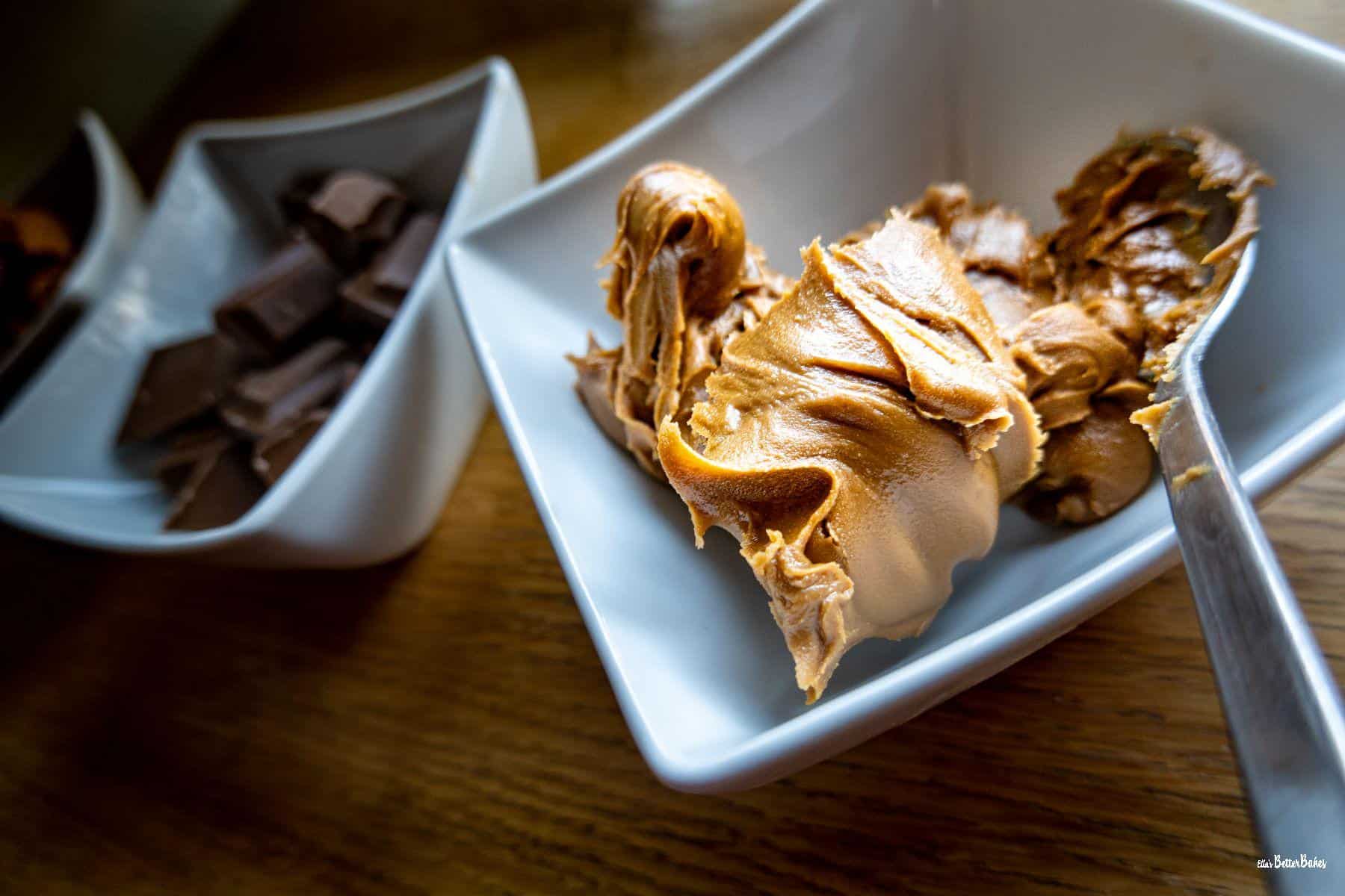 Biscoff in bowl