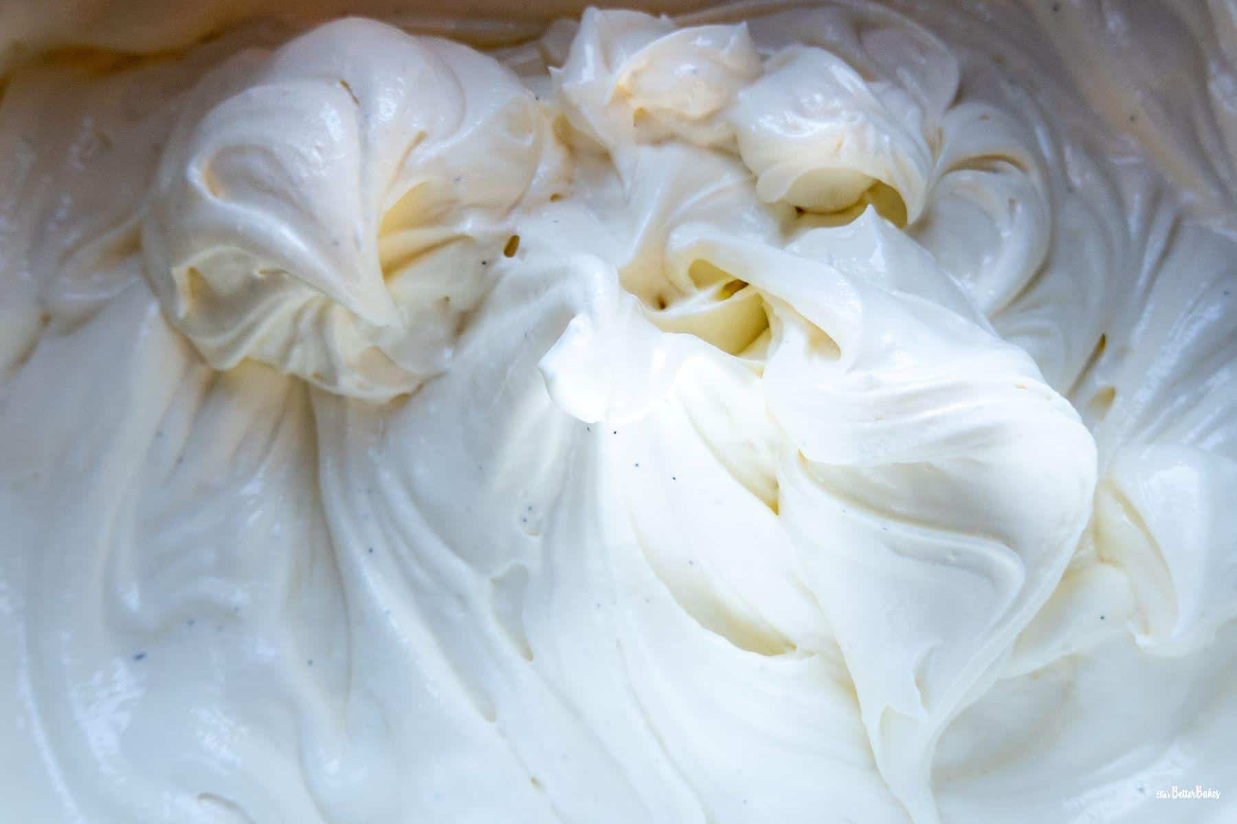ice cream whisked