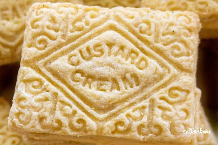 close up of a biscuit