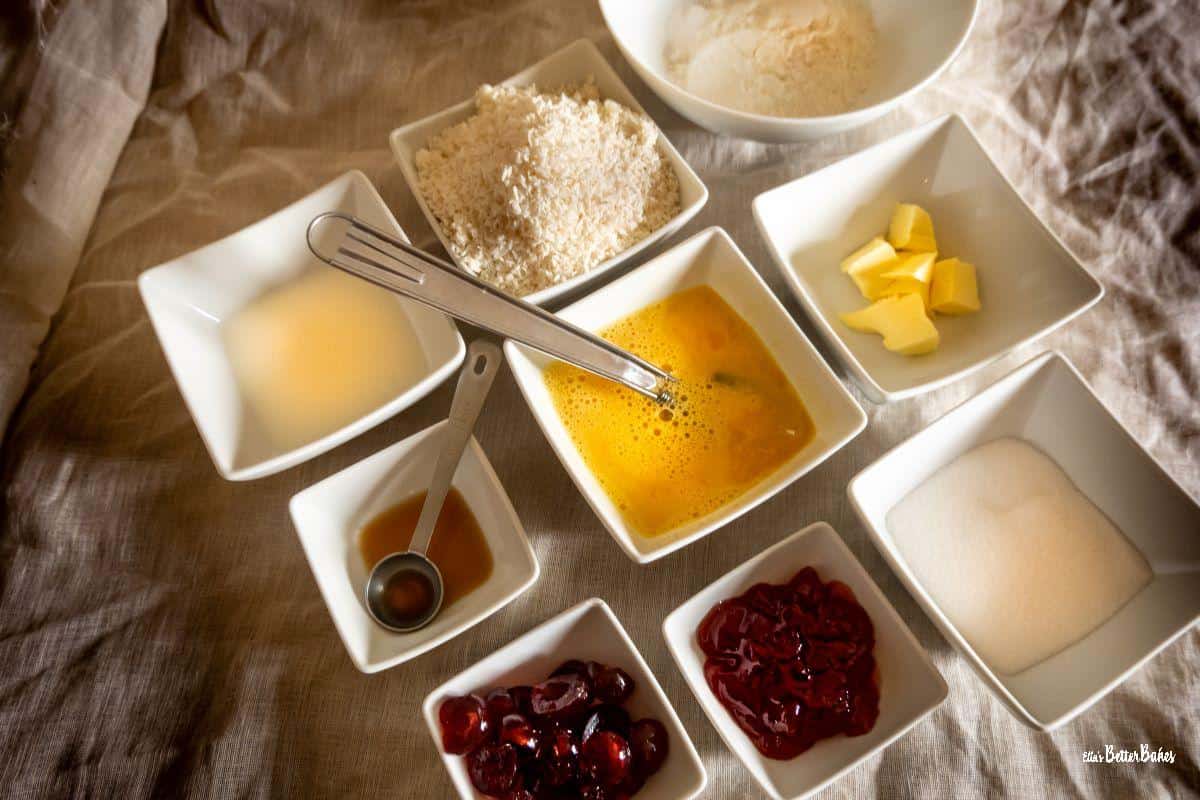 ingredients laid out