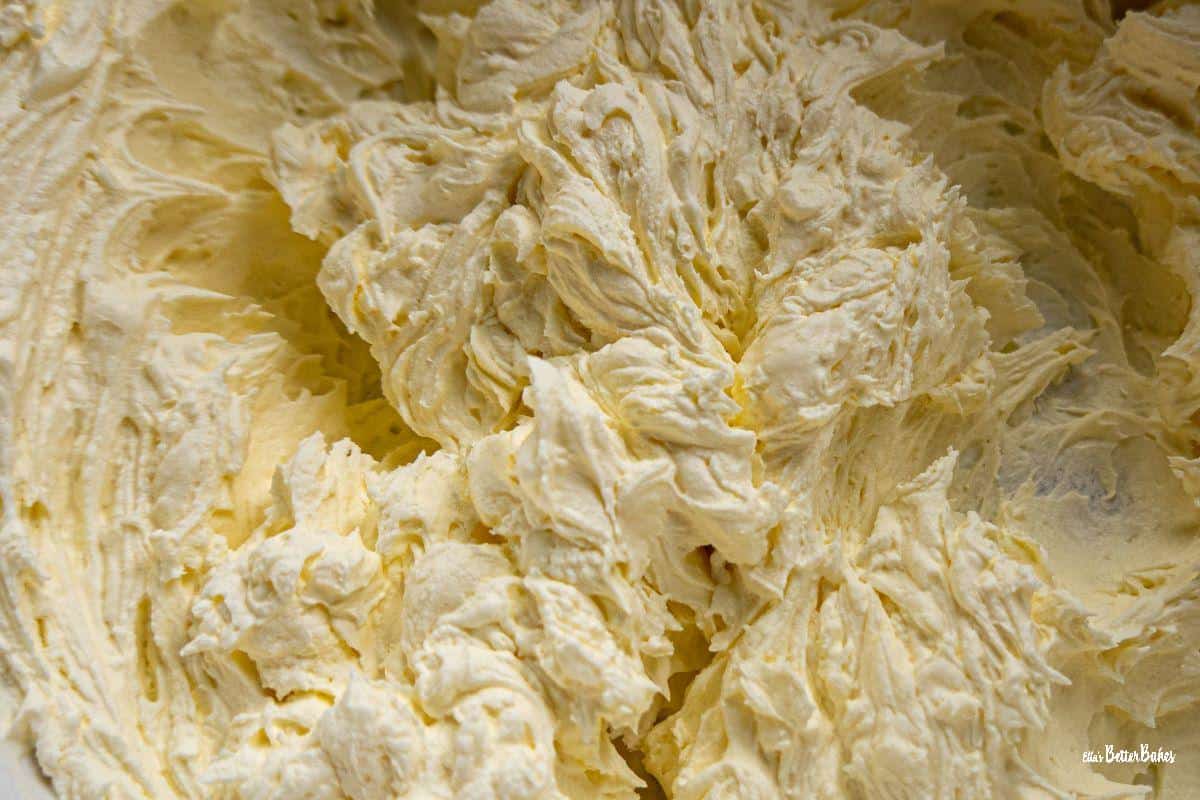 cream beaten
