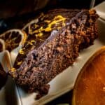 featured image piece of chocolate orange cake