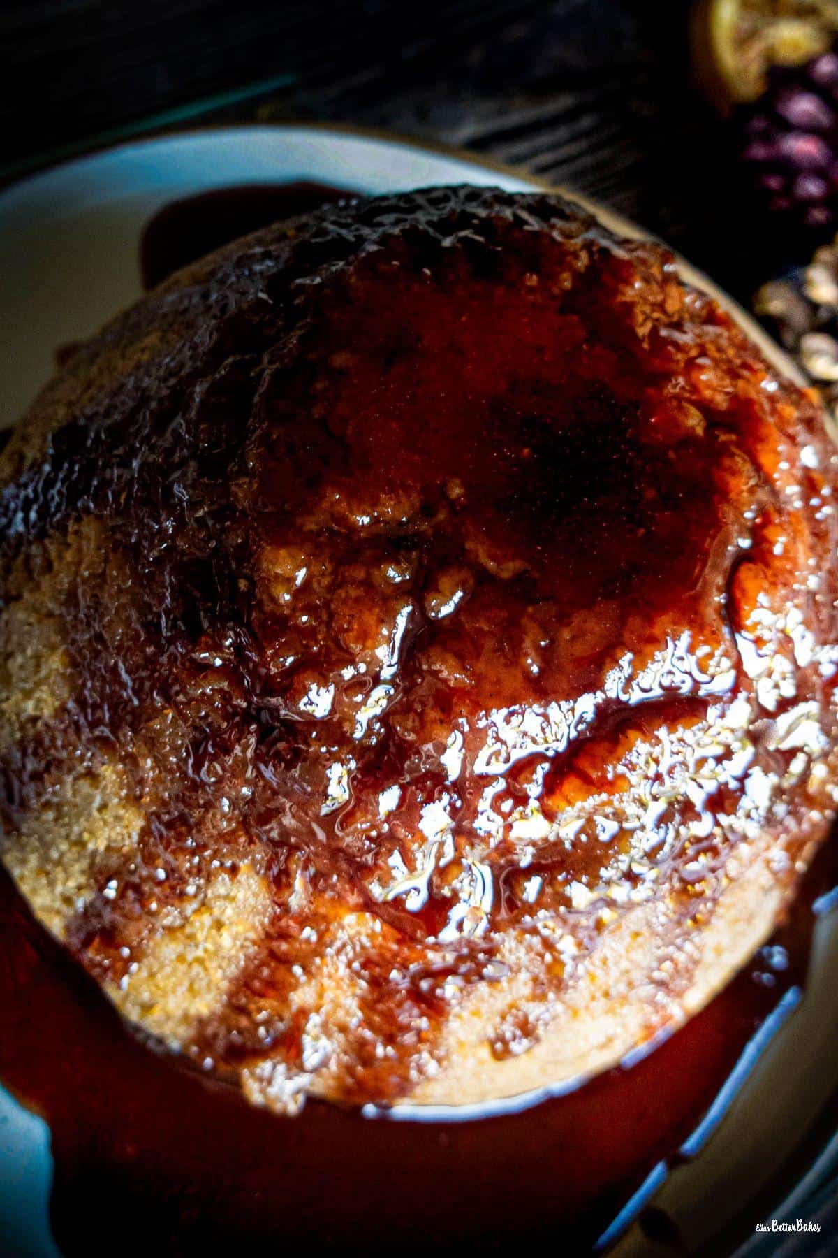 No Fruit Christmas Pudding - Ellas Better Bakes