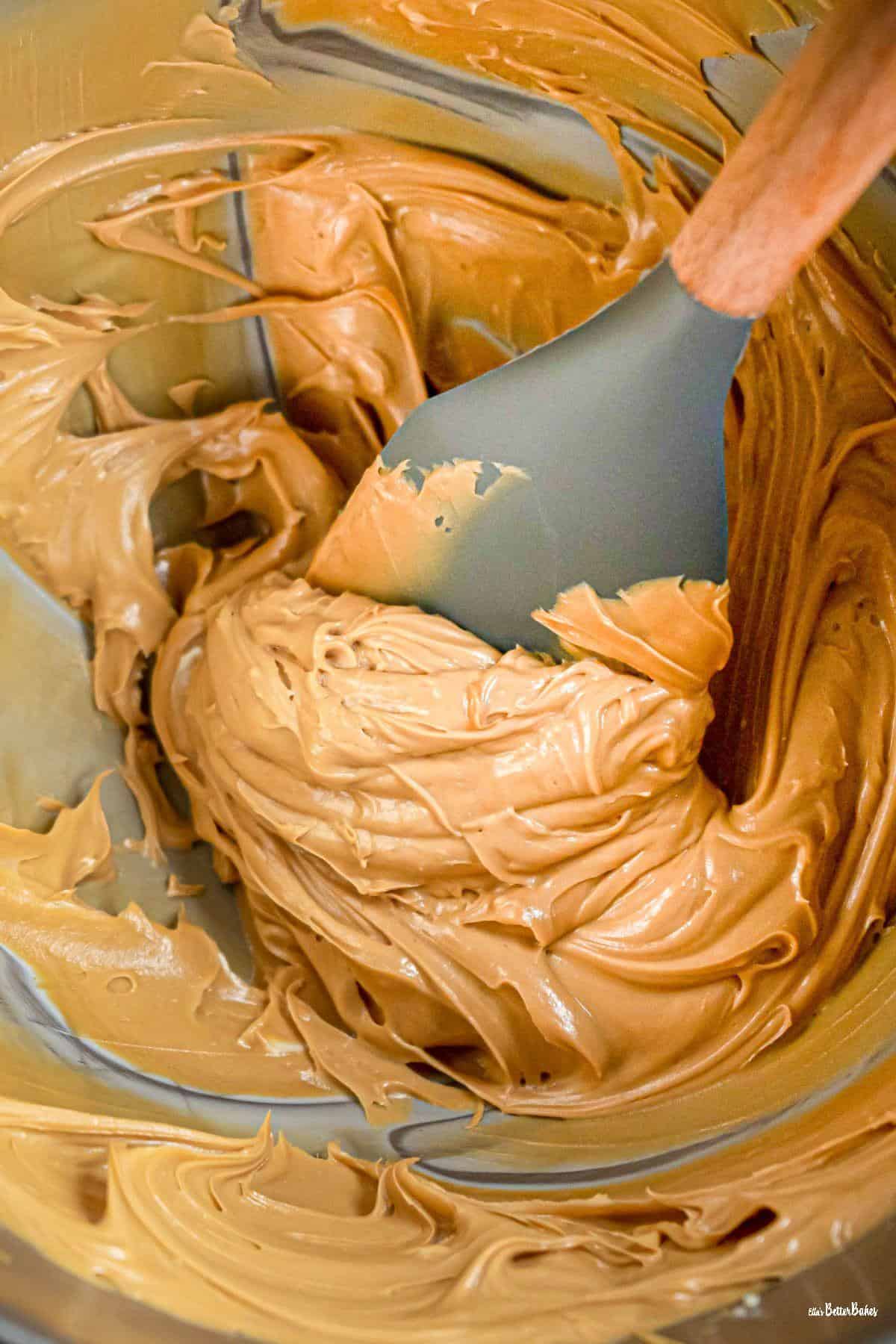 Biscoff cake buttercream made