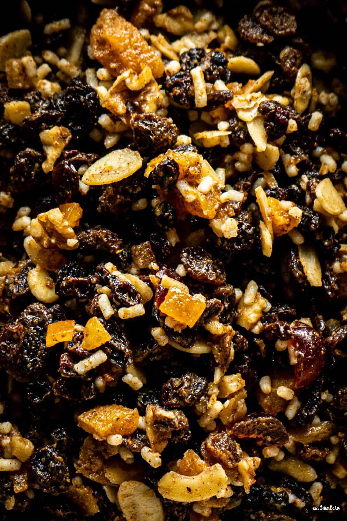 close up of mincemeat