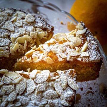 featured image Italian almond cake
