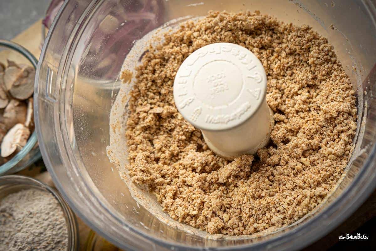 butter rubbed into flour for pastry