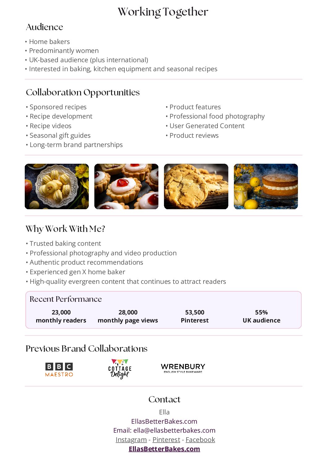 work with me details for brnads