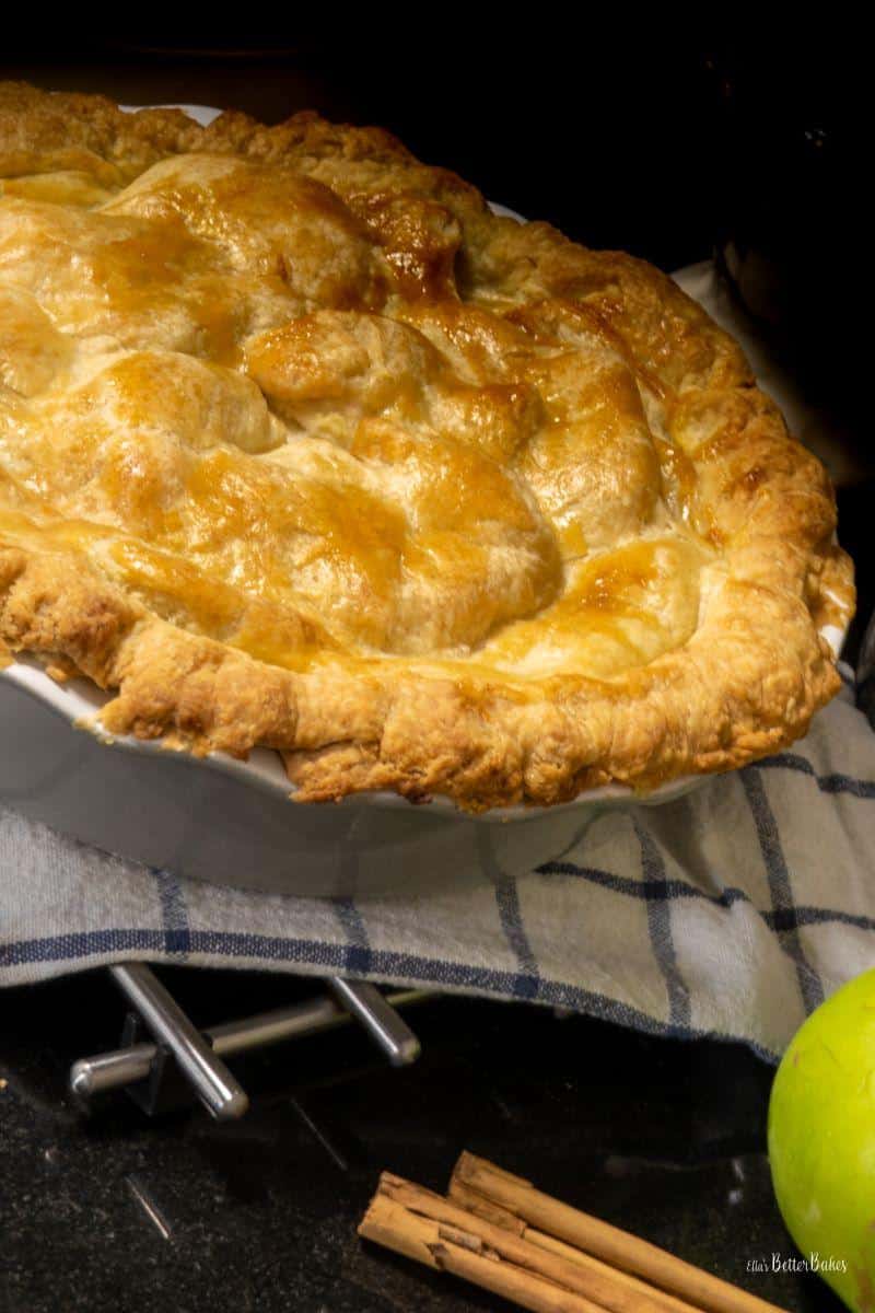 apple pie on slant 